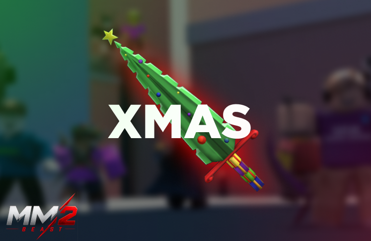 Xmas Knife MM2 + Random Godly